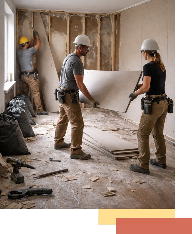 Демонтаж стеновых панелей в Белогорске быстро и аккуратно