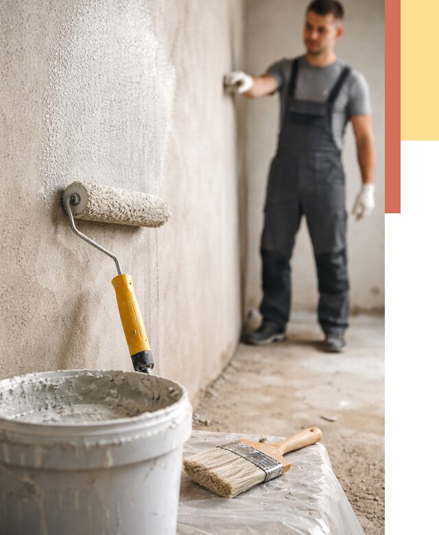 Нанесение бетоноконтакта на стены в Белогорске от 4285 руб. быстро и недорого | ОТДЕЛОЧНИК-Бгк