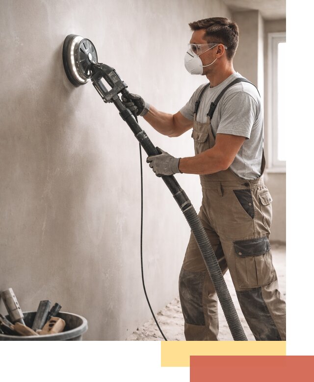 Профессиональная шлифовка стен в Белогорске быстро и качественно