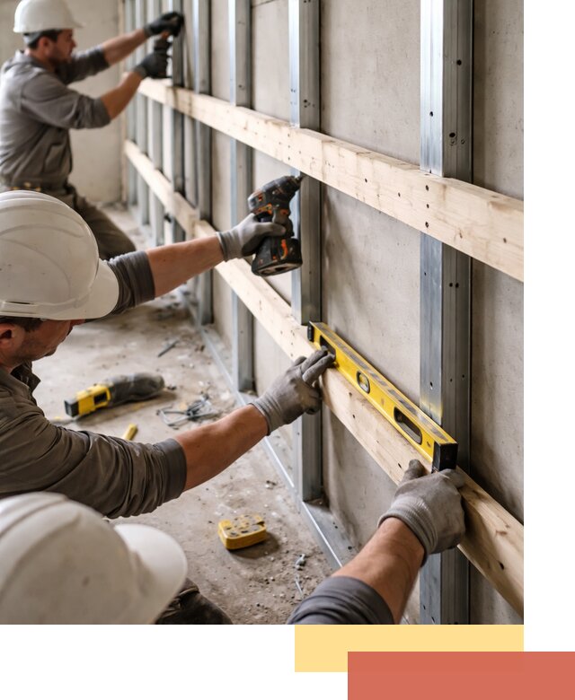 Устройство обрешетки под панели в Белогорске