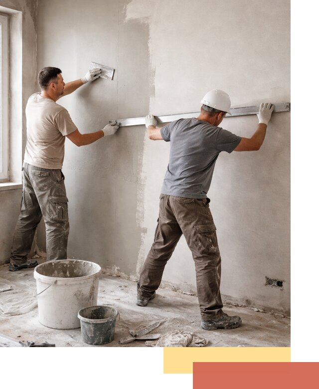 Штукатурка стен под покраску в Белогорске качественно и быстро