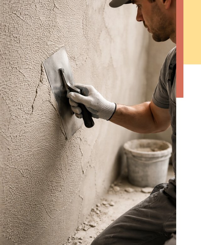 Структурная штукатурка стен в Белогорске от 4591 руб. под ключ | ОТДЕЛОЧНИК-Бгк