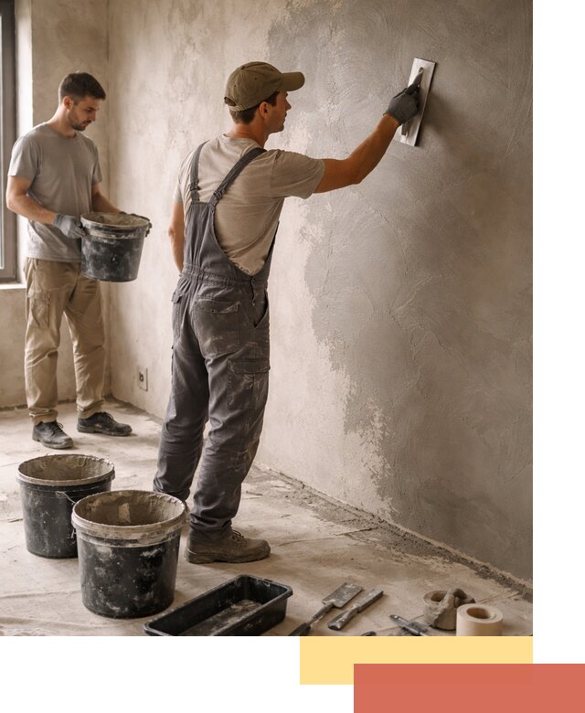 Нанесение микроцемента на стены в Белогорске качественно и быстро