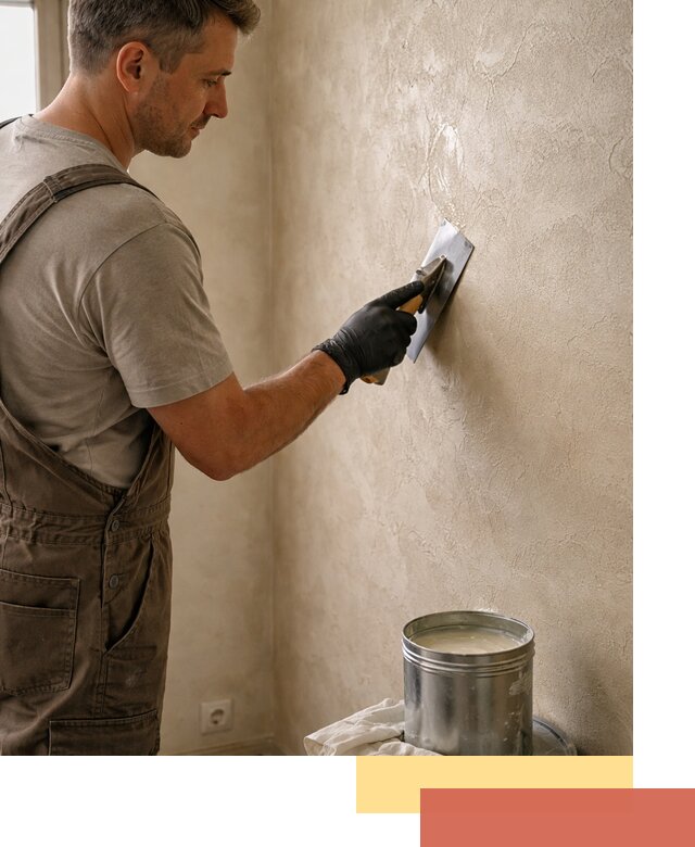 Нанесение воска на штукатурку в Белогорске для защиты и блеска