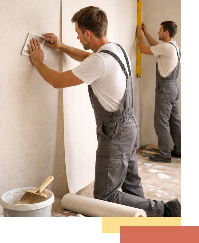 Поклейка бумажных обоев в Белогорске качественно и недорого