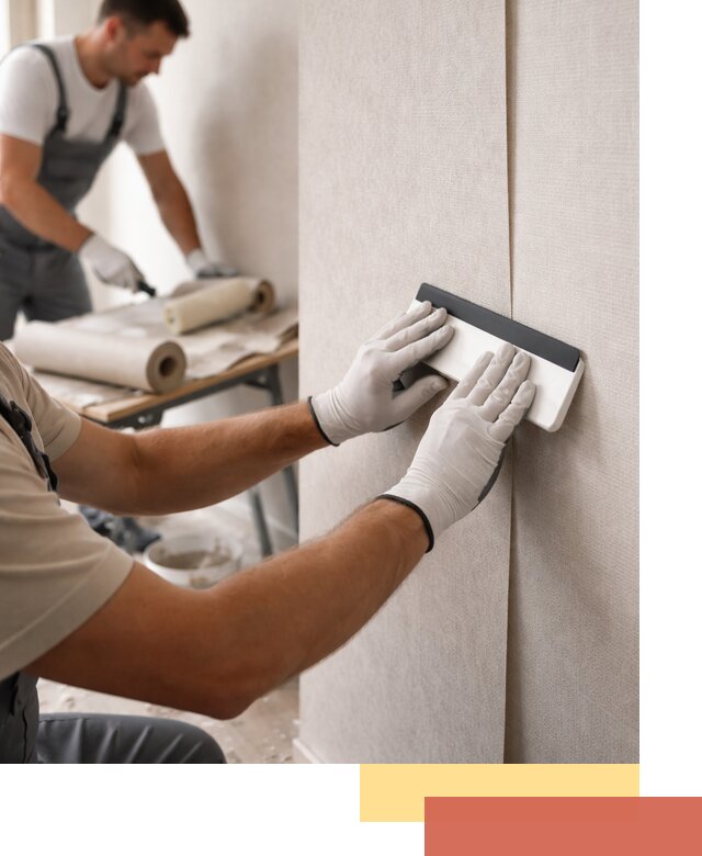 Поклейка обоев под покраску в Белогорске профессионально и быстро