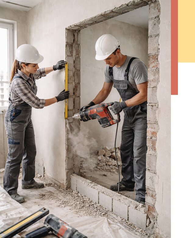 Создание проемов в стенах в Белогорске от 6631 руб. — алмазная резка и расширение | ОТДЕЛОЧНИК-Бгк