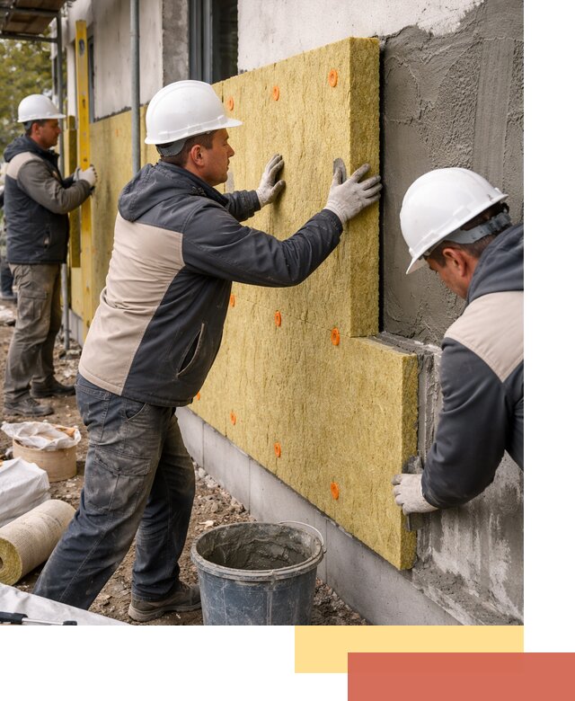 Утепление стен минватой в Белогорске — тепло и звукоизоляция