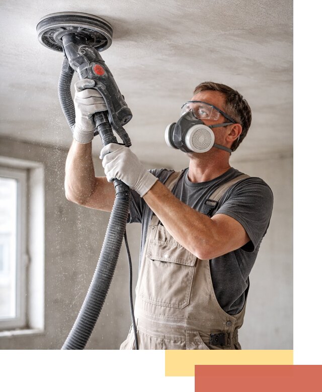 Шлифовка потолка в Белогорске — качественная подготовка под отделку