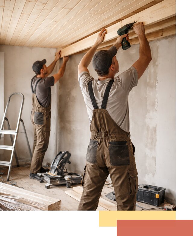 Монтаж потолка из вагонки в Белогорске профессионально и аккуратно