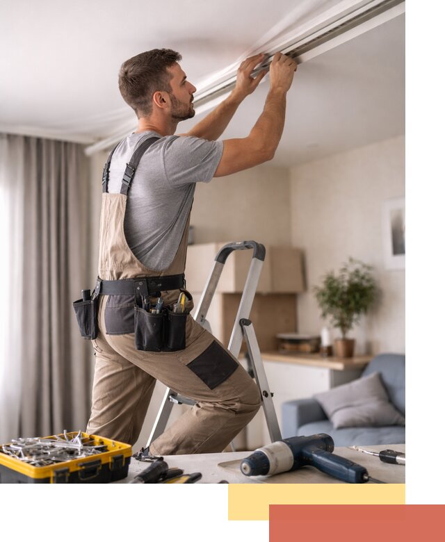 Ремонт натяжных потолков в Белогорске — качественно и оперативно