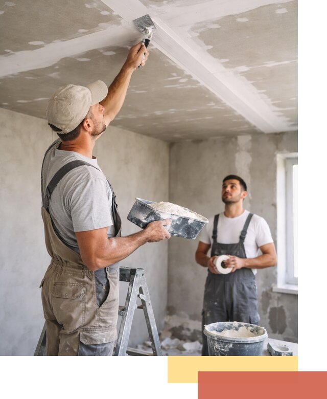 Обработка швов потолка ГКЛ в Белогорске: качественная заделка и шпатлевка