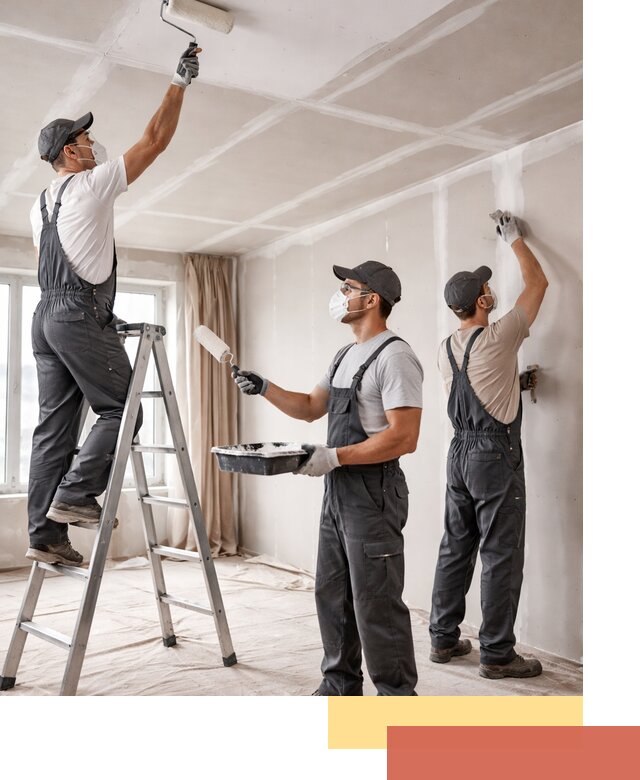 Покраска потолка из гипсокартона в Белогорске качественно и недорого