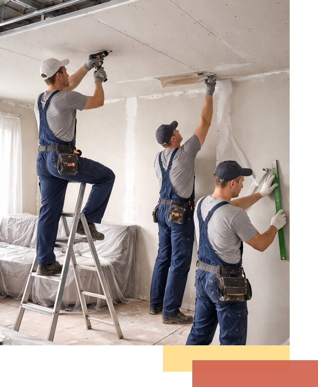 Профессиональная отделка потолка в Белогорске быстро и качественно