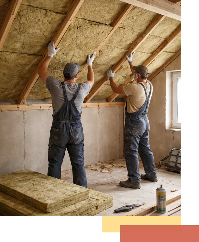 Утепление потолка минеральной ватой в Белогорске